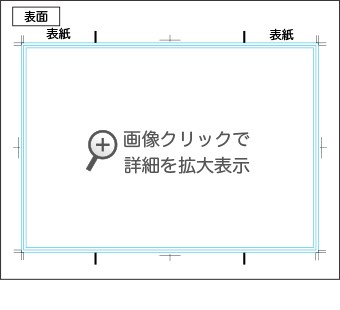両端折り加工指示例