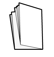 クロス16頁折り