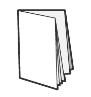 クロス16頁折り（16ページ折り）