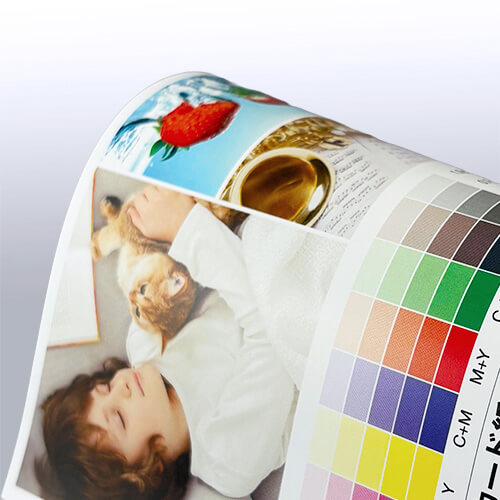 カード紙のサンプル画像