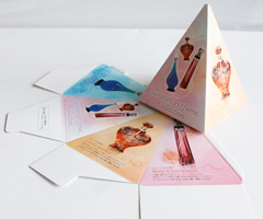 ピラミッド型POP印刷