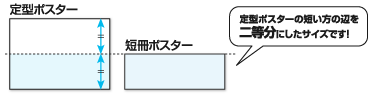 短冊ポスター・スティックポスター