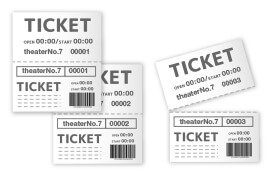 映画チケット：当日券