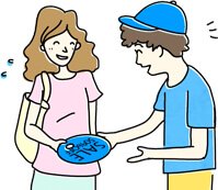 受け取ってもらいやすい