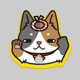 オリジナル型抜きECOうちわ：キャラクターグッズに