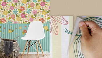 オリジナル壁紙印刷の例