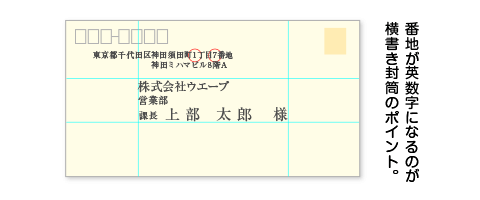 知って得するビジネスマナー ビジネス用封筒の書き方 印刷の現場から 印刷 プリントのネット通販waveのブログ