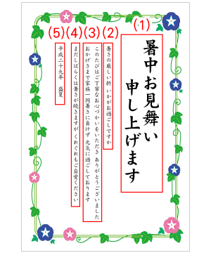 暑中見舞い 残暑見舞いっていつ送ればいいの 印刷の現場から 印刷 プリントのネット通販waveのブログ